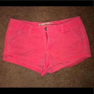 Pink shorts